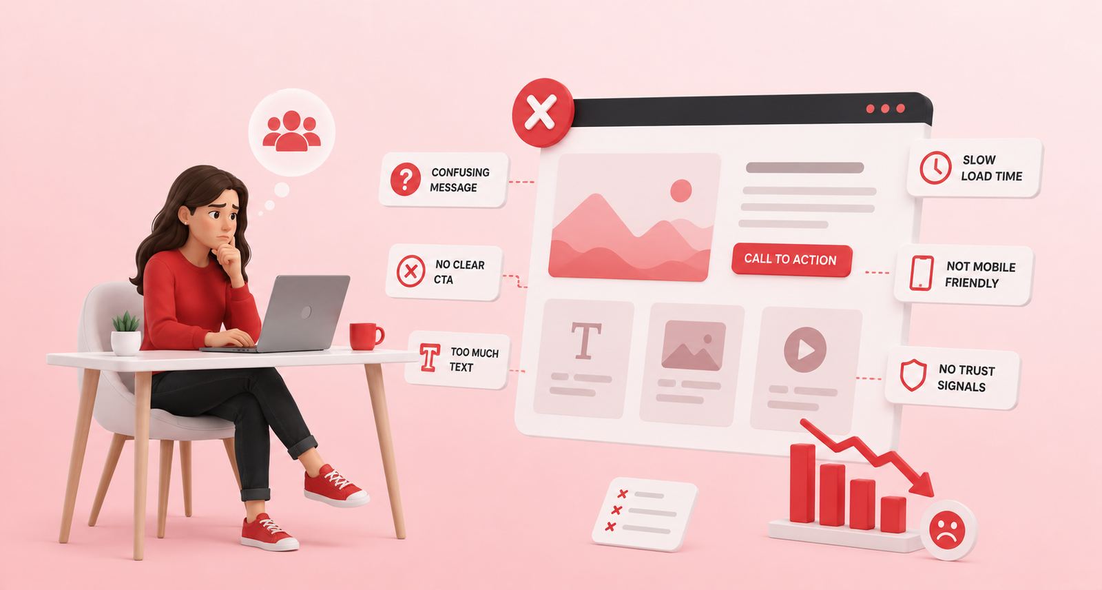10 Website Design Mistakes That Can Cost You Leads