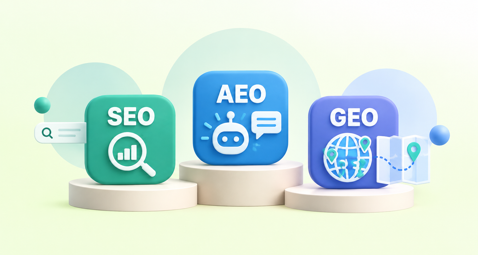 SEO vs AEO vs GEO: What Businesses Need to Know in 2026